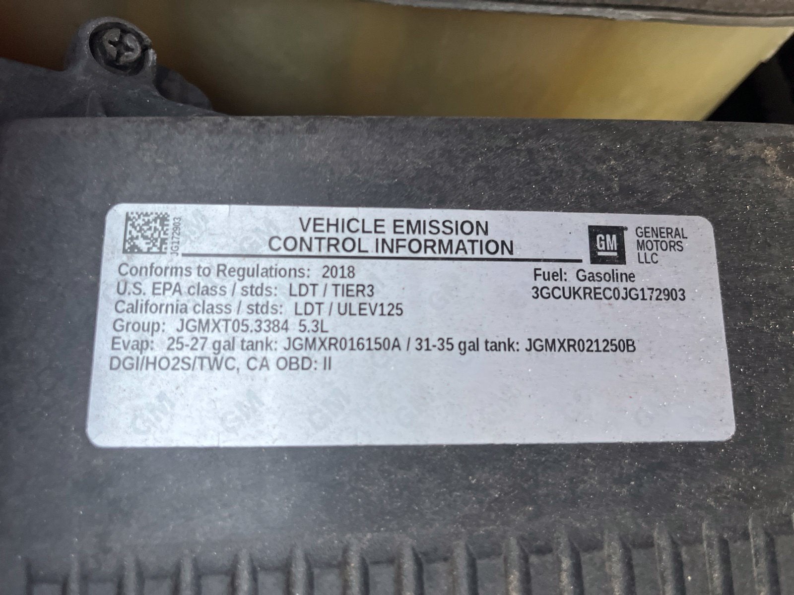 2018 Chevrolet Silverado 1500 LT