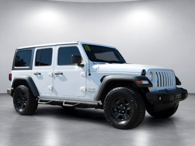 2018 Jeep Wrangler Unlimited Sport S 4x4