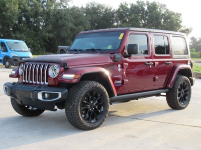 2021 Jeep Wrangler 4xe Unlimited Sahara 4x4